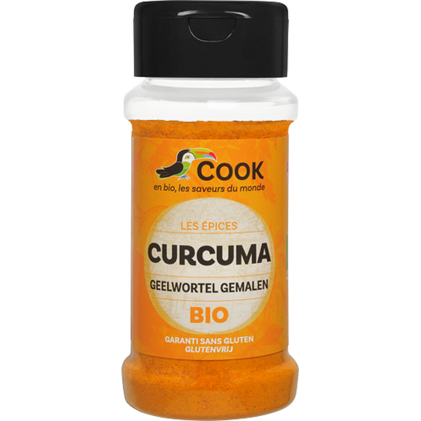 Cook épices -- Curcuma en poudre bio (origine Madagascar) - 35 g