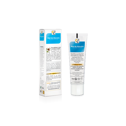 Comptoirs & Compagnies -- Dentifrice anti-tartre au miel de manuka iaa15+ - 75 ml