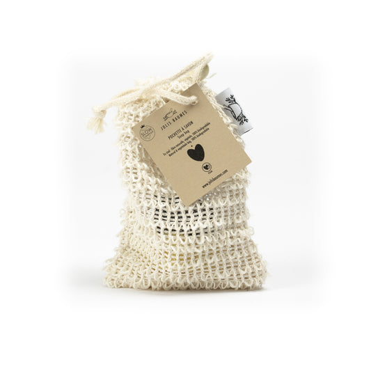 Jolis Baumes -- Pochette en sisal pour savons