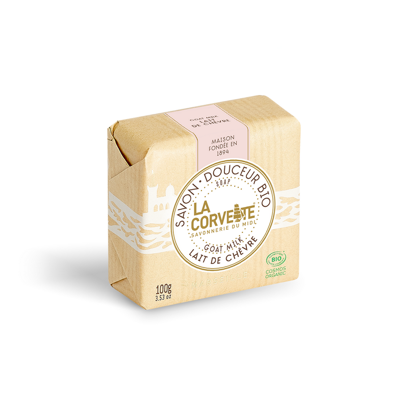 La corvette -- douceur bio lait de chevre - 100 g