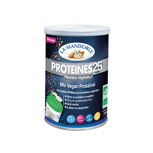 La Mandorle -- Mix vegan protéiné 25 bio - 230 g